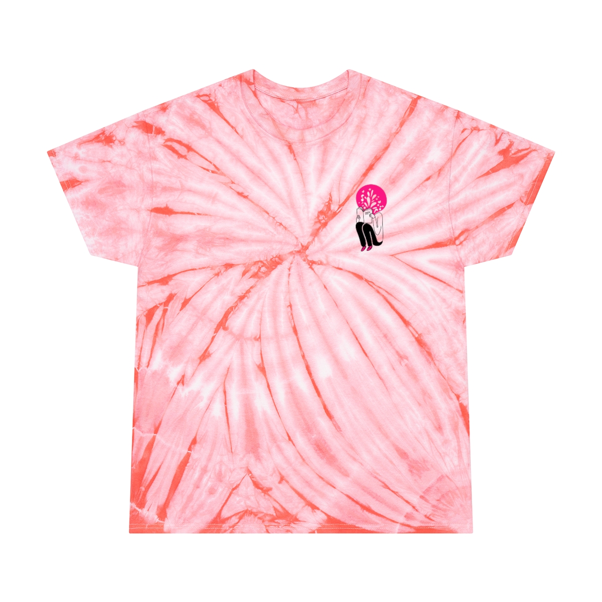 Inspired Creative Tie-Dye Tee, Cyclone