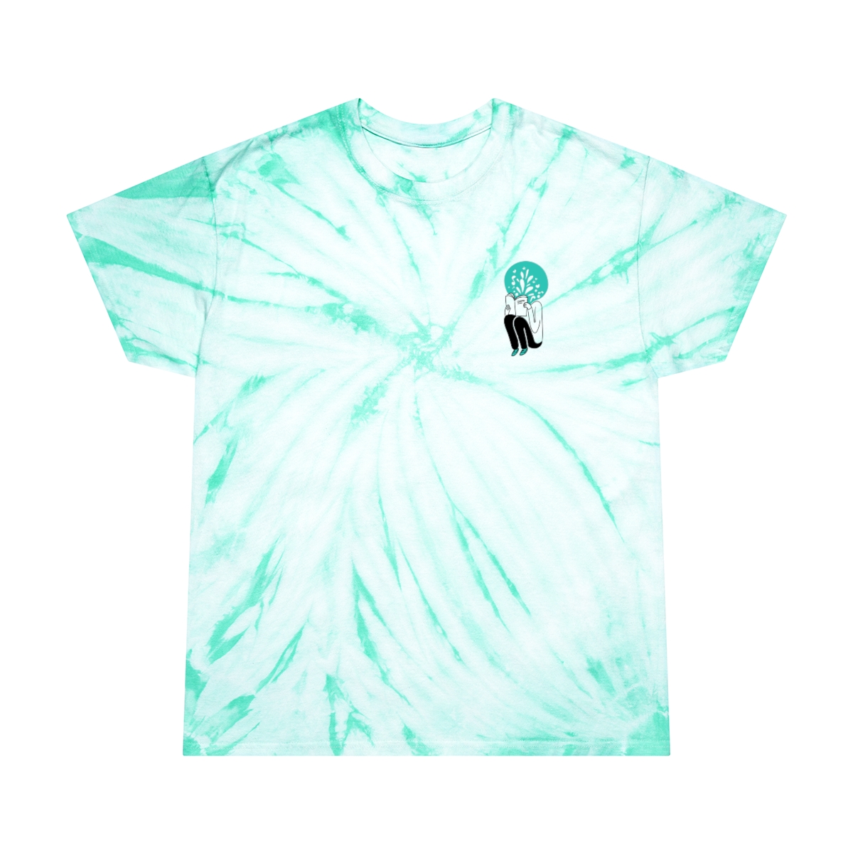 Inspired Creative Tie-Dye Tee, Cyclone - Image 7
