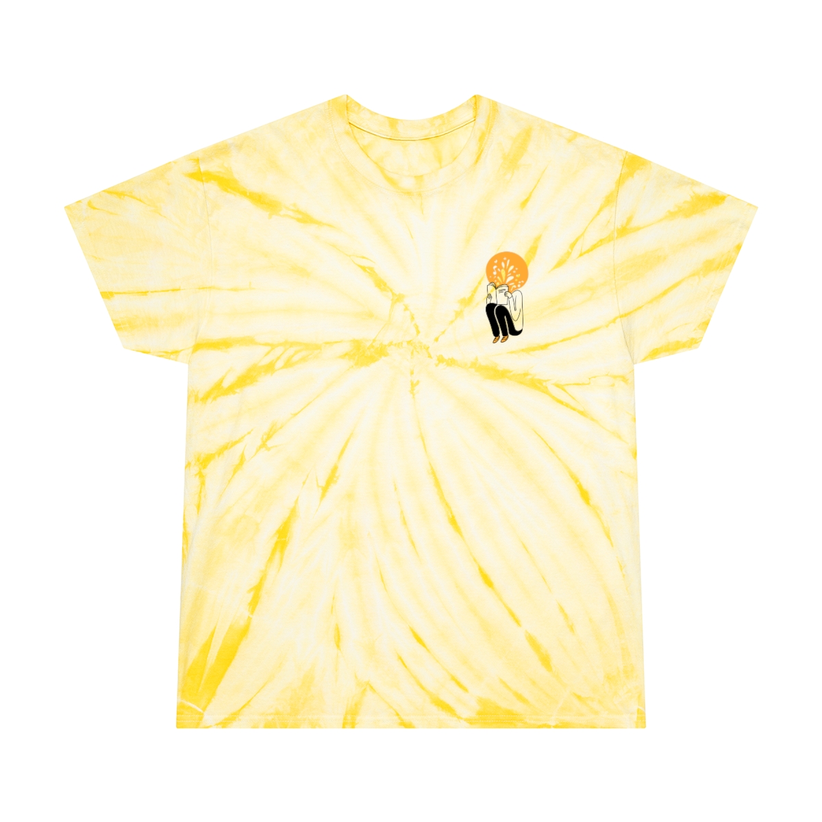 Inspired Creative Tie-Dye Tee, Cyclone - Image 5