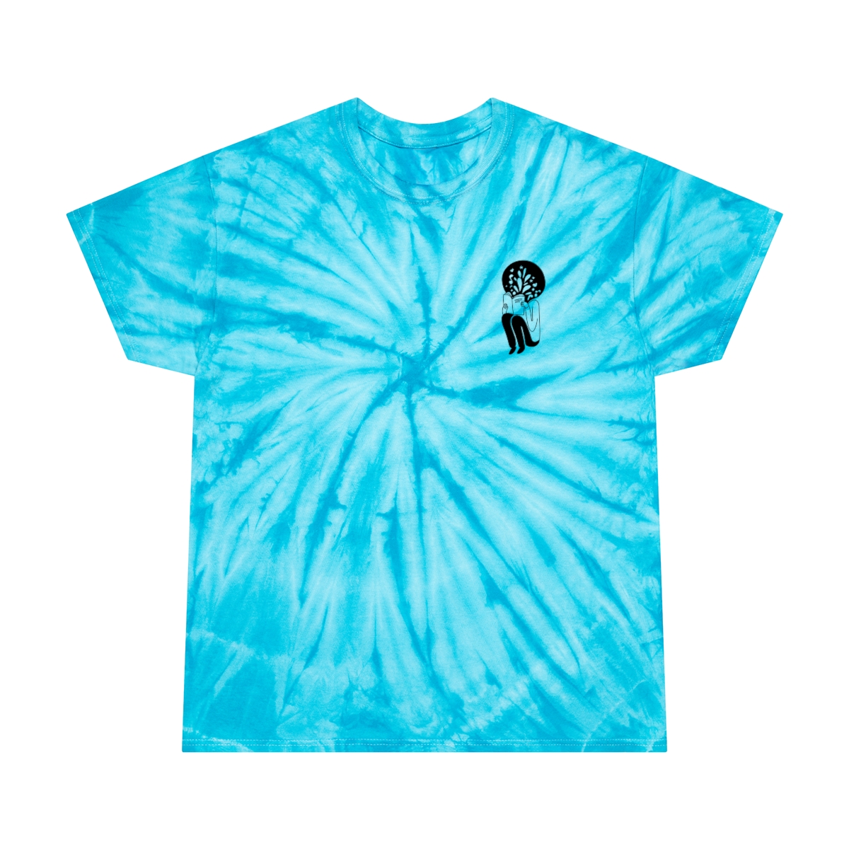 Inspired Creative Tie-Dye Tee, Cyclone - Image 9